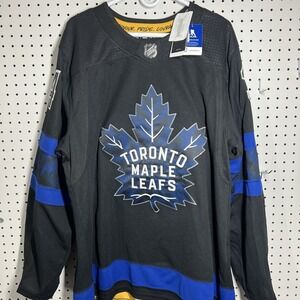 Adidas Matthews Toronto Maple Leafs Drew House Flipside Authentic Jersey Size 56